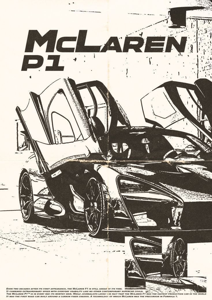 McLaren Poster