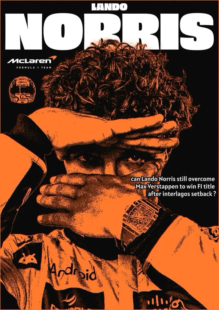 Lando Norris Poster