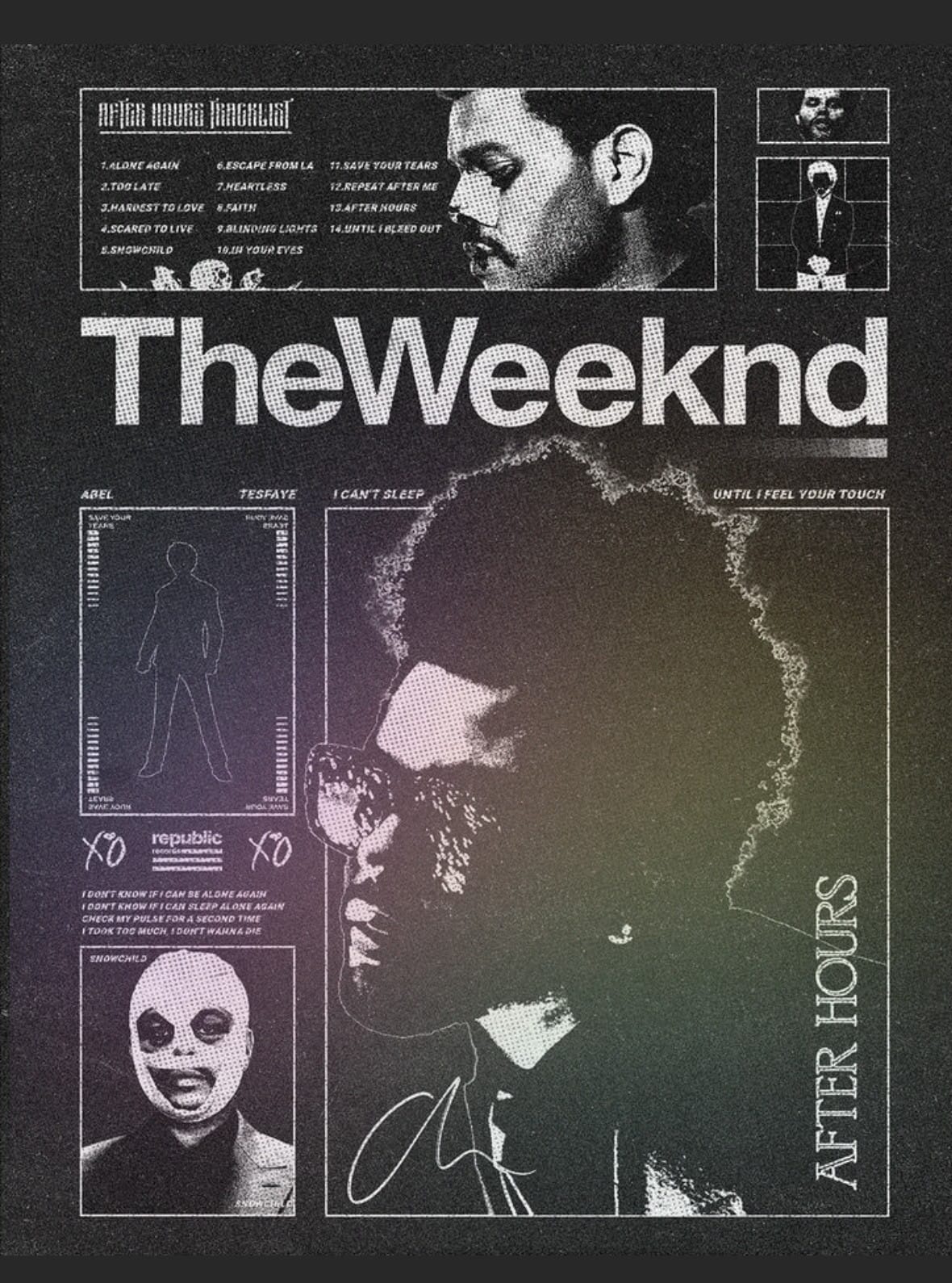 Weeknd Poster